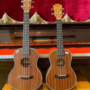 Ukulele Tenor BWS màu gỗ có viền