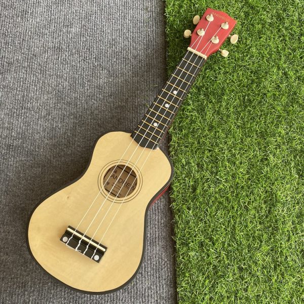 Ukulele Soprano màu gỗ